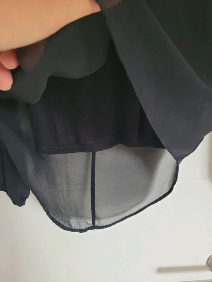 Blouse noire Zara - photo numéro 2