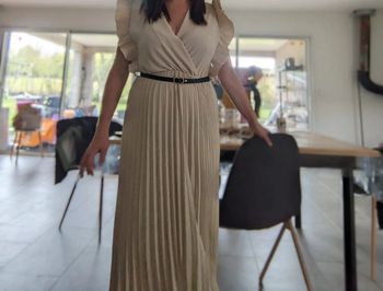 Robe beige