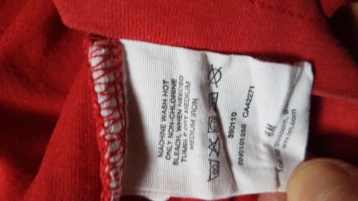 Sweat fin garçon 10 ans rouge H&M - photo numéro 3