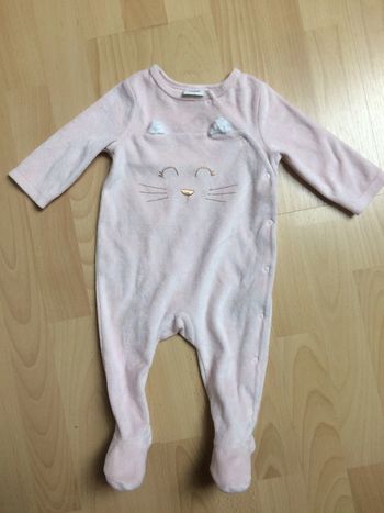 Pyjama velours 6 mois