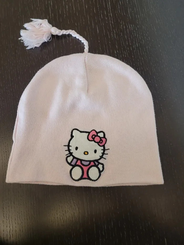 Bonnet rose Hello Kitty