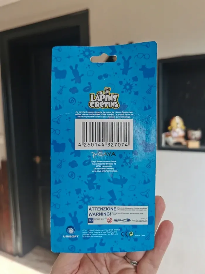 Porte clé lapin crètin anti stress. - photo numéro 2