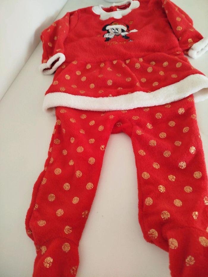 Lot de 2 robes de Noël bébé fille - 18 mois - photo numéro 4