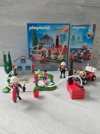 Playmobil pompiers city action