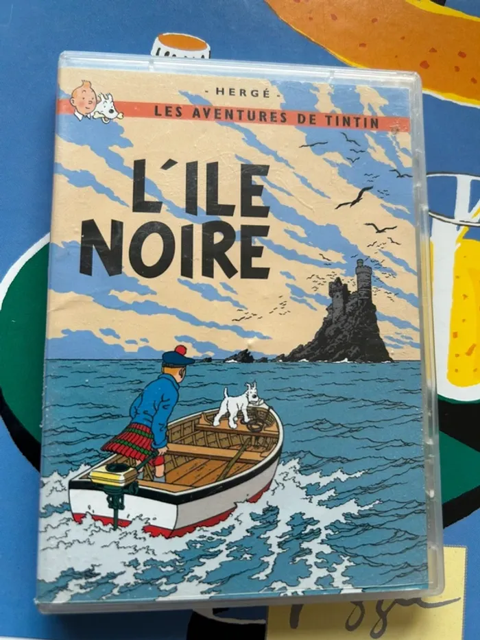 Mini dvd Tintin l’île noire