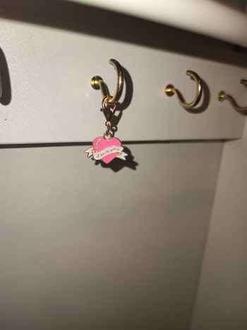 Porte-clé cœur “I love you” – Neuf