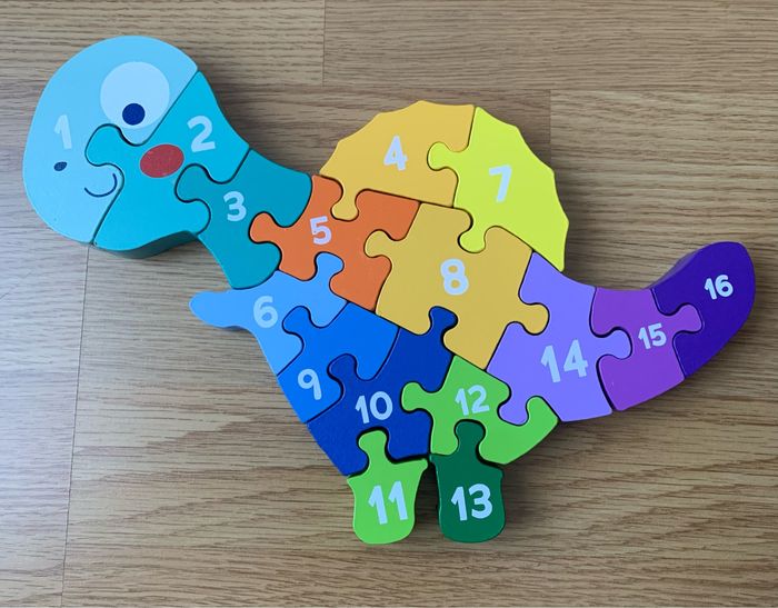 Lot alphabet + puzzle chiffres - photo numéro 5