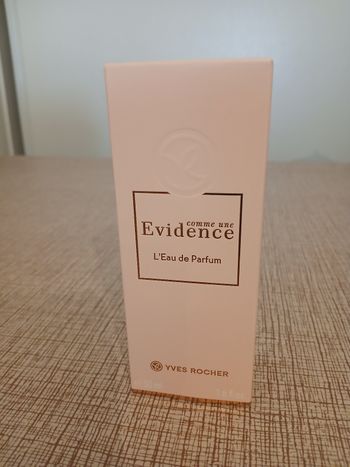 Comme une évidence eau de parfum 50ml yves rocher