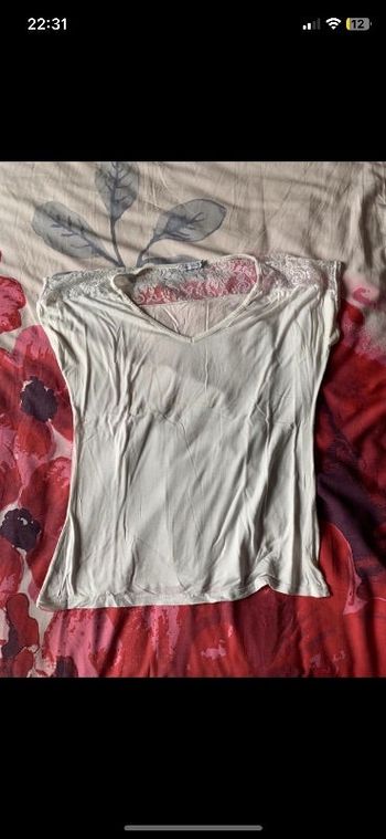 Tee shirt col V Gémo