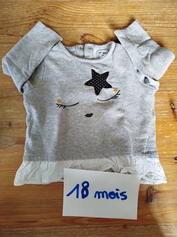 Haut manches longues 18mois