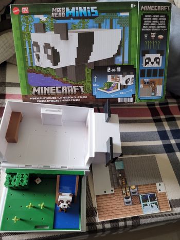 coffret maison panda minecraft (12e)