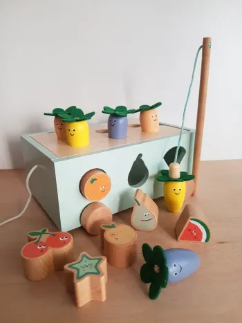 Maison du monde pêche aux carottes à tirer