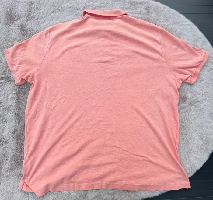 Polo Ralph Lauren Rose Saumon Homme - XL - photo numéro 5