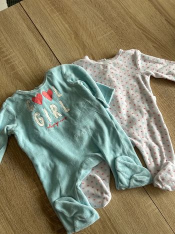 Lot pyjamas velours