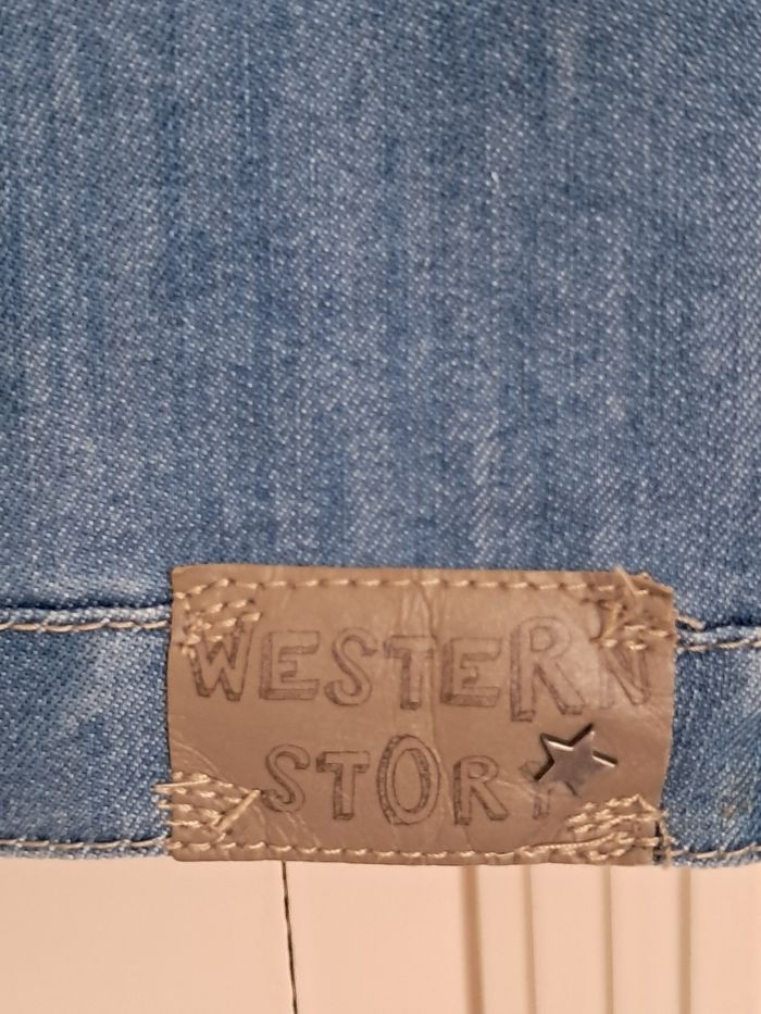 Veste en jean fille 9 mois - photo numéro 3