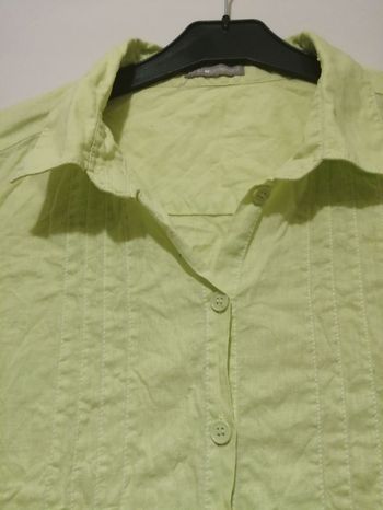 Blouse ici et maintenant verte. Taille 46.