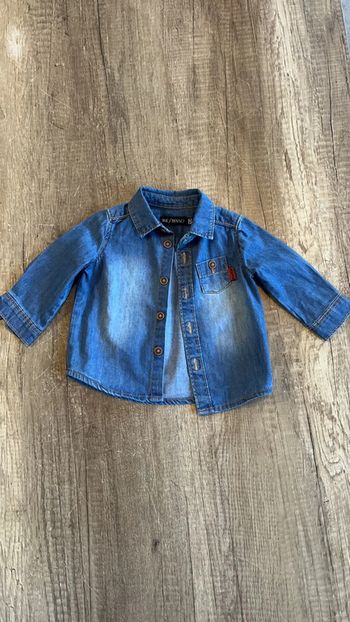 Chemise taille 3 mois