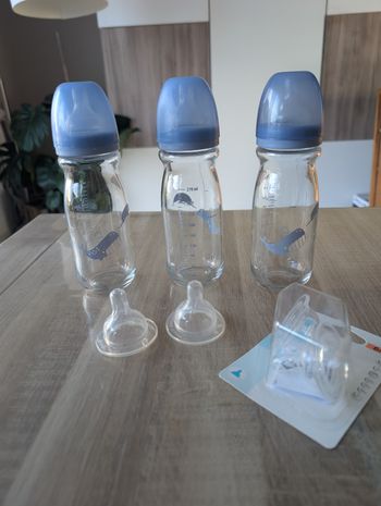 Biberons en verre 270ml