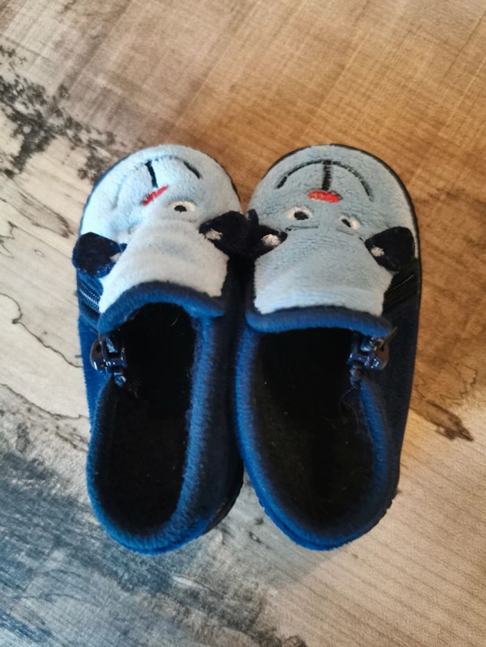 🌺Chaussons pointure 19 bleu bébé Toti - photo numéro 5