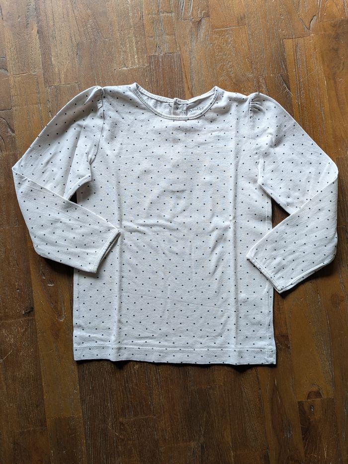 Tee shirt manches longues fille  36 mois