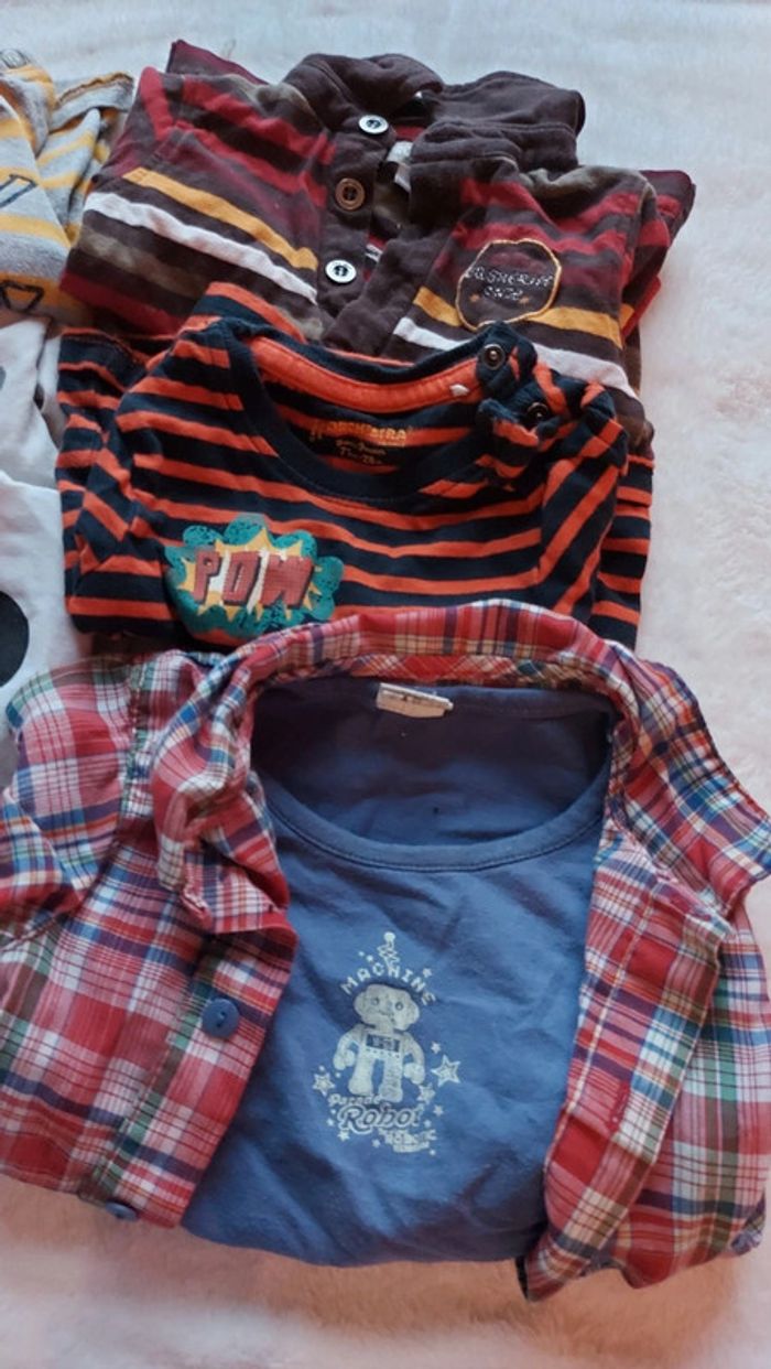 Lot sweat-shirt 9 mois - photo numéro 2