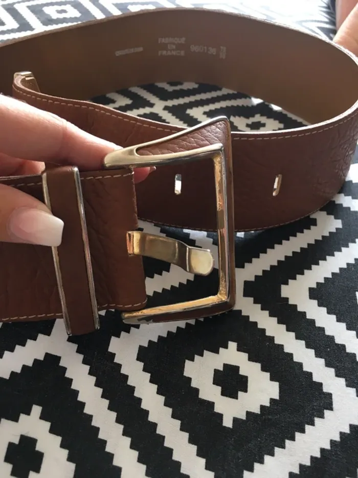 Ceinture en cuir - photo numéro 3