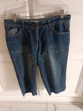 Jean pantacourt taille 44 de