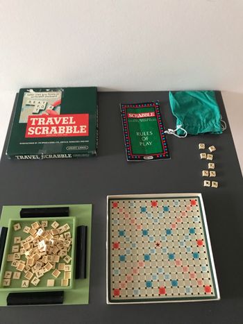 Jeu de lettre travel Scrabble jeux spear version anglaise
