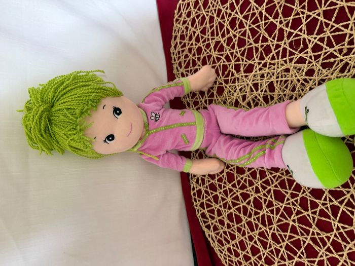 Rag Doll Pink poupée chiffon