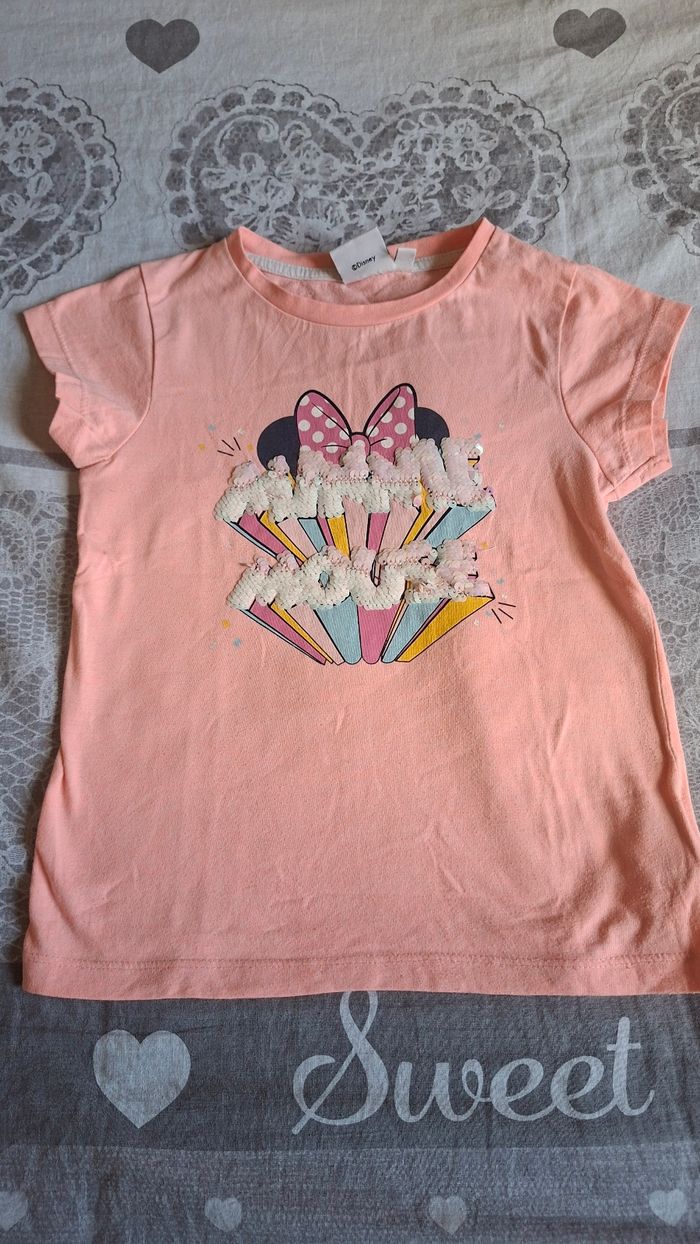 Tee-shirt minnie 6 ans