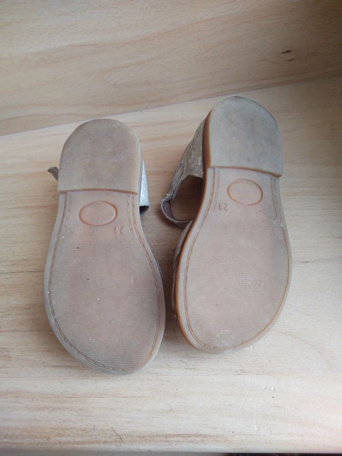 Sandalette dorée - photo numéro 3