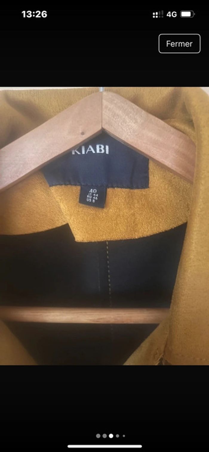 Veste suédine femme - photo numéro 3