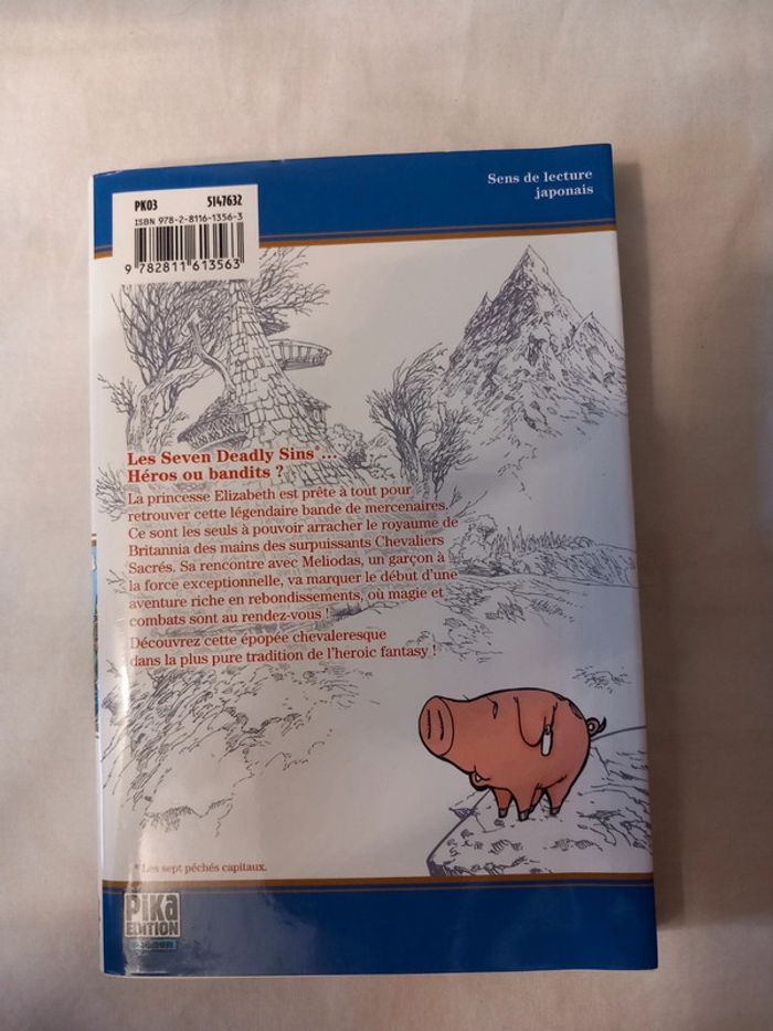Seven Deadly Sins Tome 1 - photo numéro 2