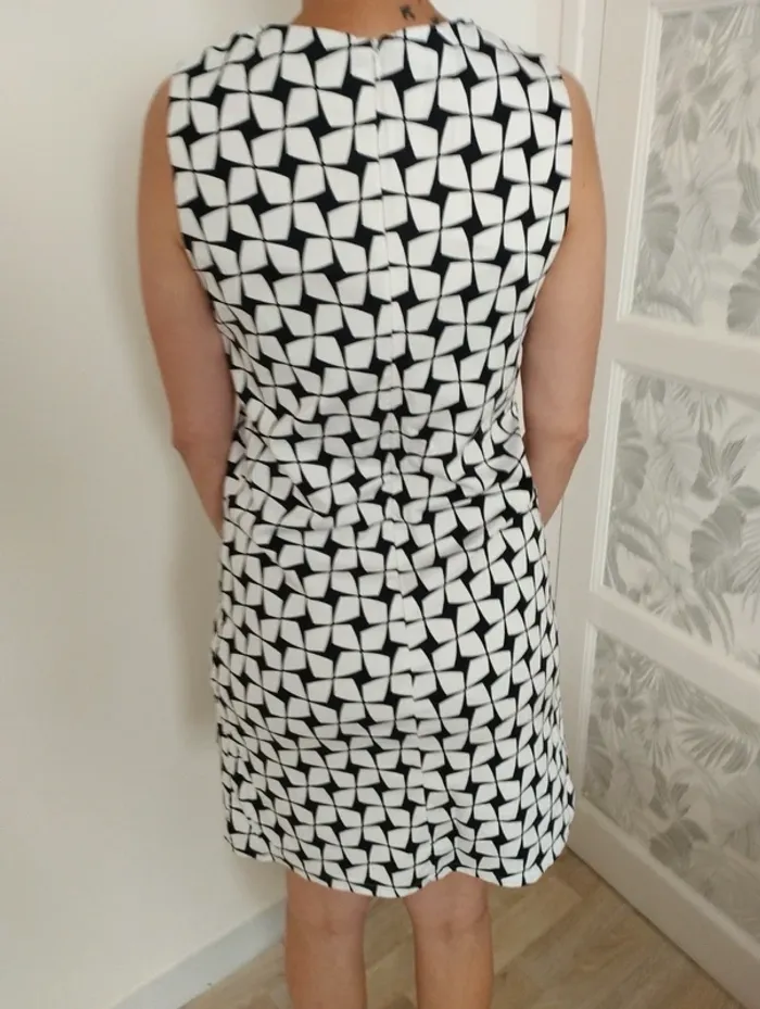 Robe blanche imprimée - photo numéro 3