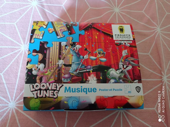 Puzzle + poster Mac Do, Looney Tunes : Musique