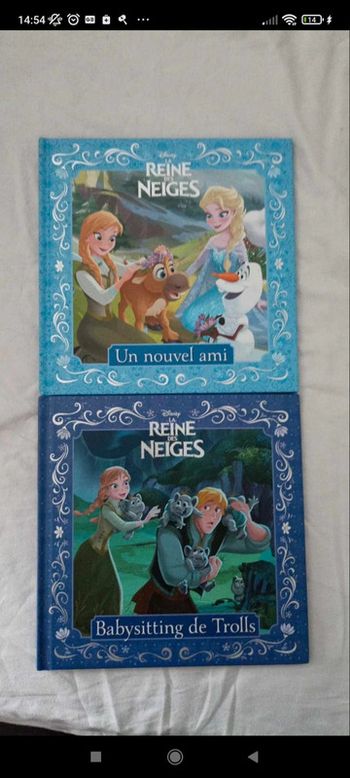 Livres reine des neiges