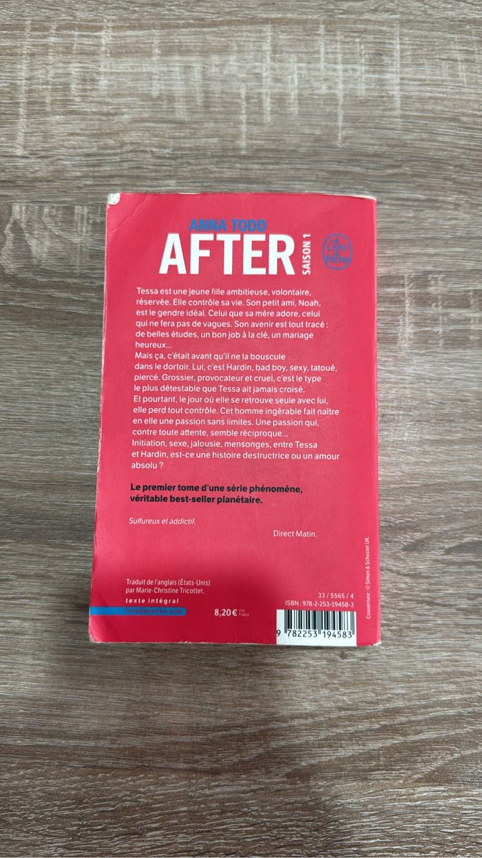 Livre After - Saison 1 - photo numéro 2
