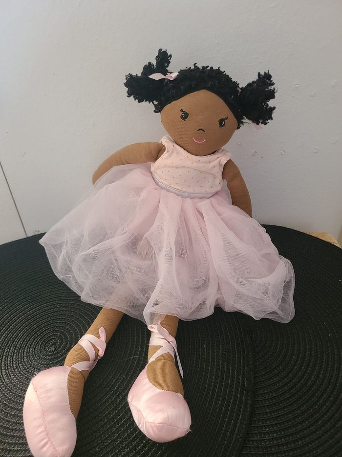 M&S  Poupée en chiffon noire Ballerine M&S - photo numéro 5