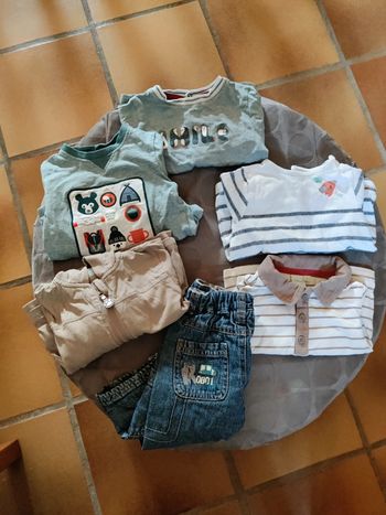 Lot vêtements hiver automne 6 mois