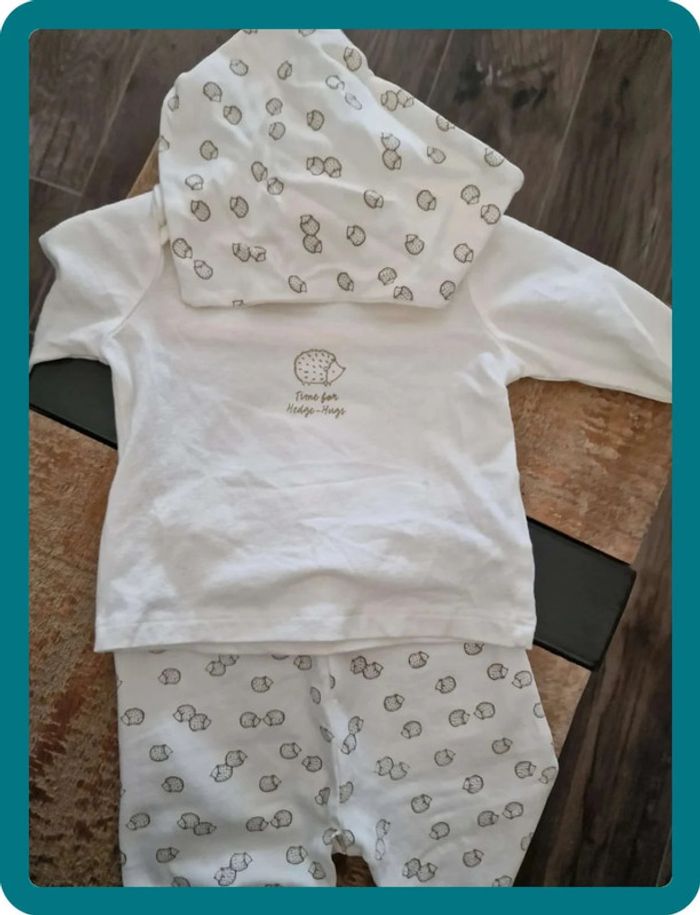 Ensemble bébé hérisson