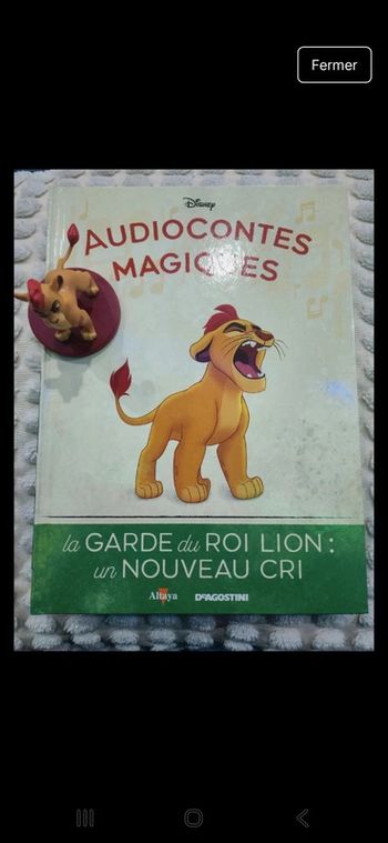84eme Numéro des audiocontes Magiques altaya disney audio compte