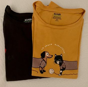 Lot de 2 tee-shirts 4 ans