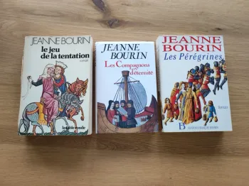Lot trois livre de Jeanne Bourdin