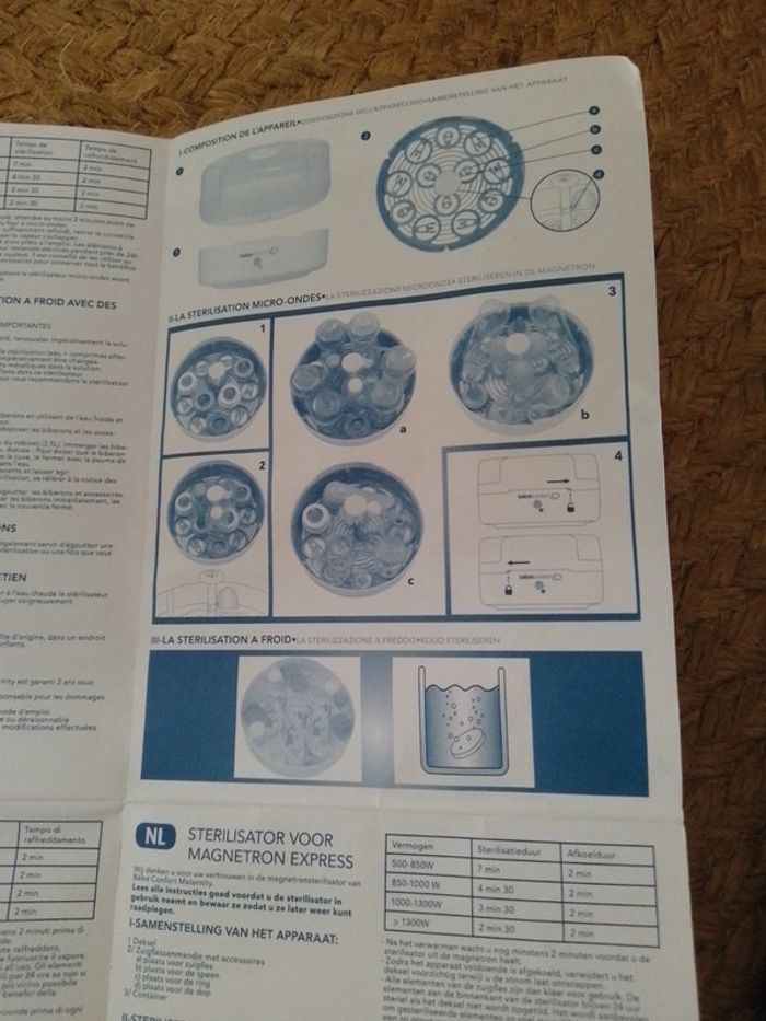 stérilisateur micro-onde bébé confort - photo numéro 4