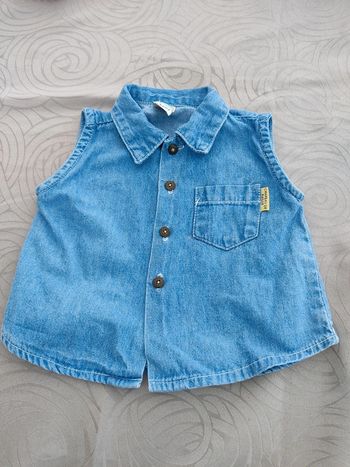 Chemise en jean 6 mois