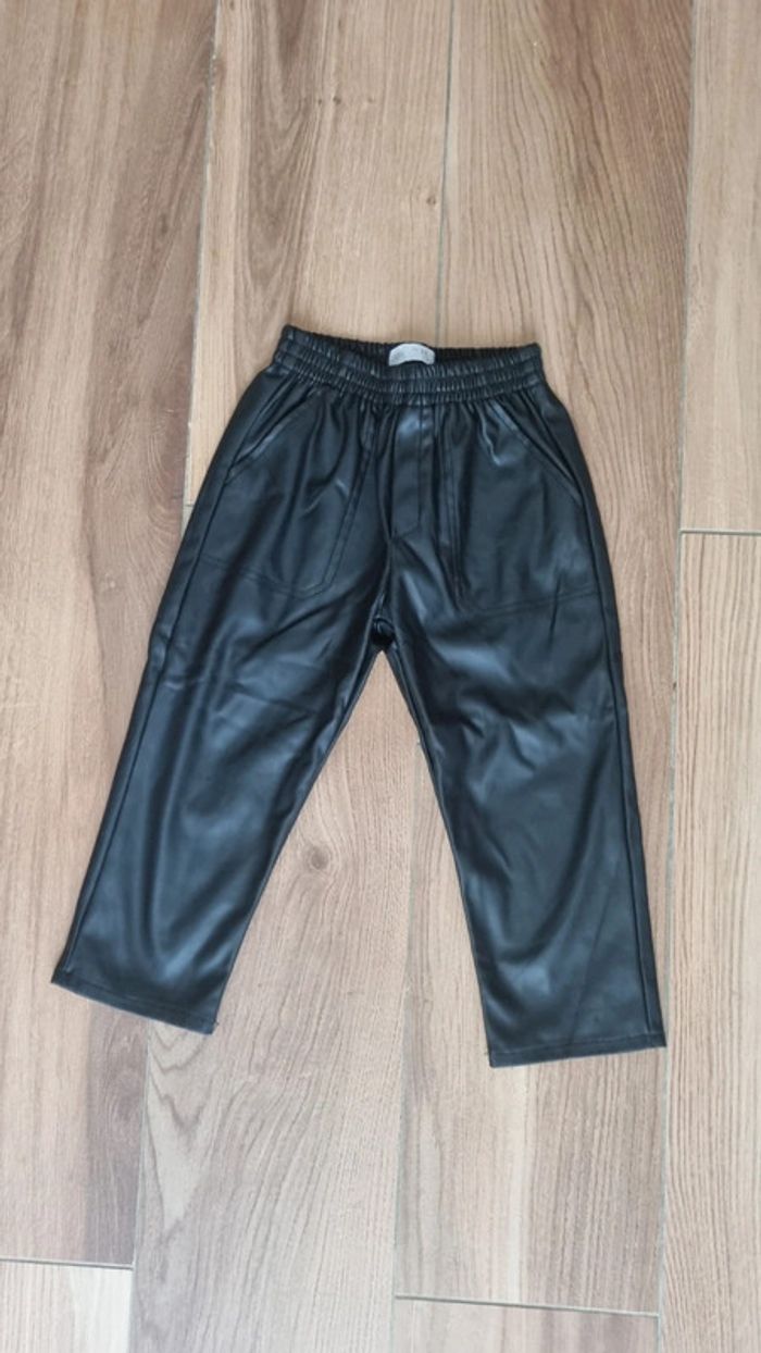 Pantalon Similicuir Zara