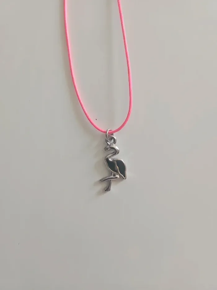 Collier flamand rose - photo numéro 2
