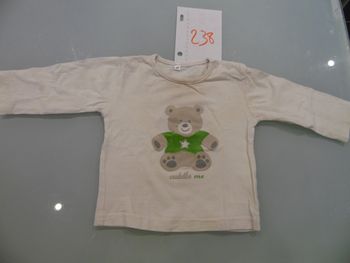 t-shirt 6 mois manche longue