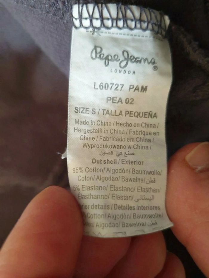 Gilet/sweat zippé Pepe Jeans S ou 36/38 - photo numéro 6