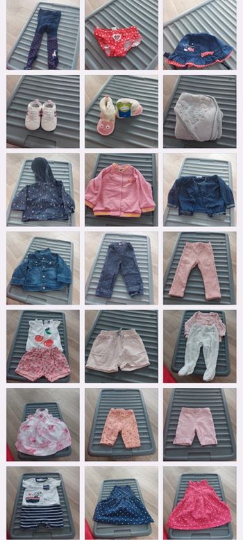Lot de vêtements 9mois fille